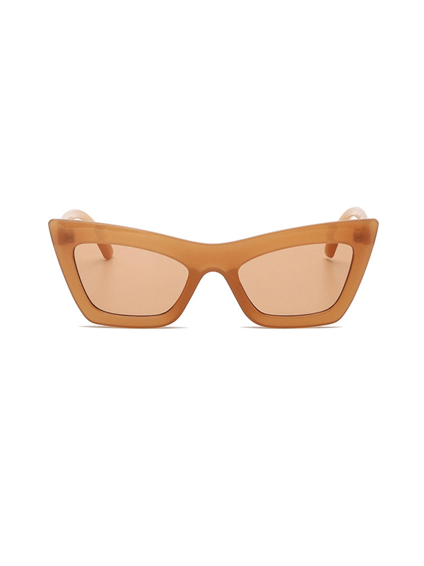 Geometric Sun-protection Sunglasses Accessories