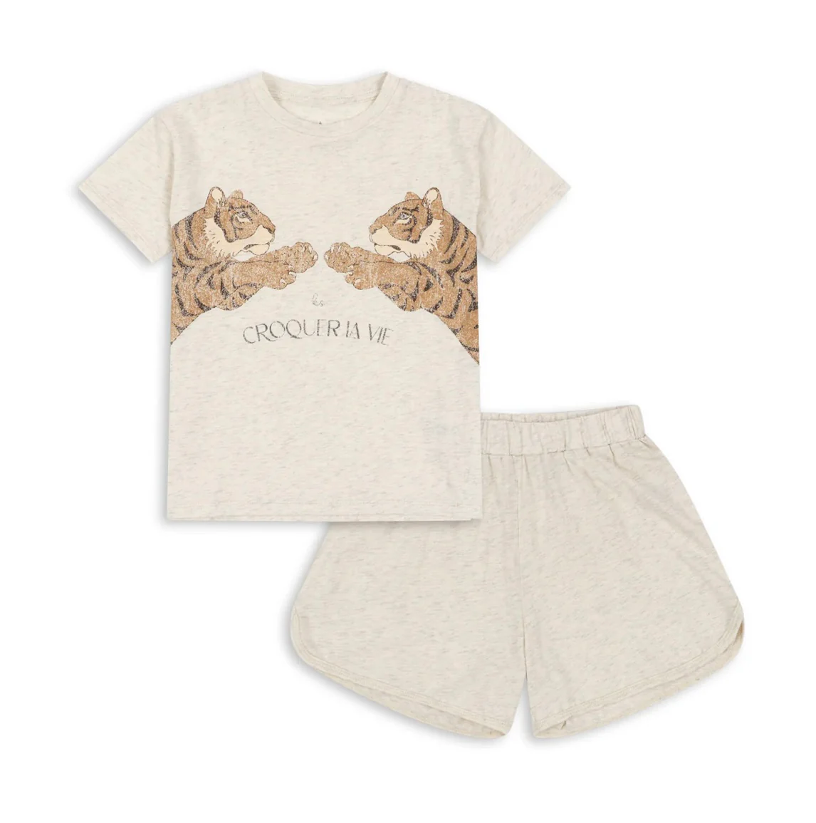 famo set gots - off white melange