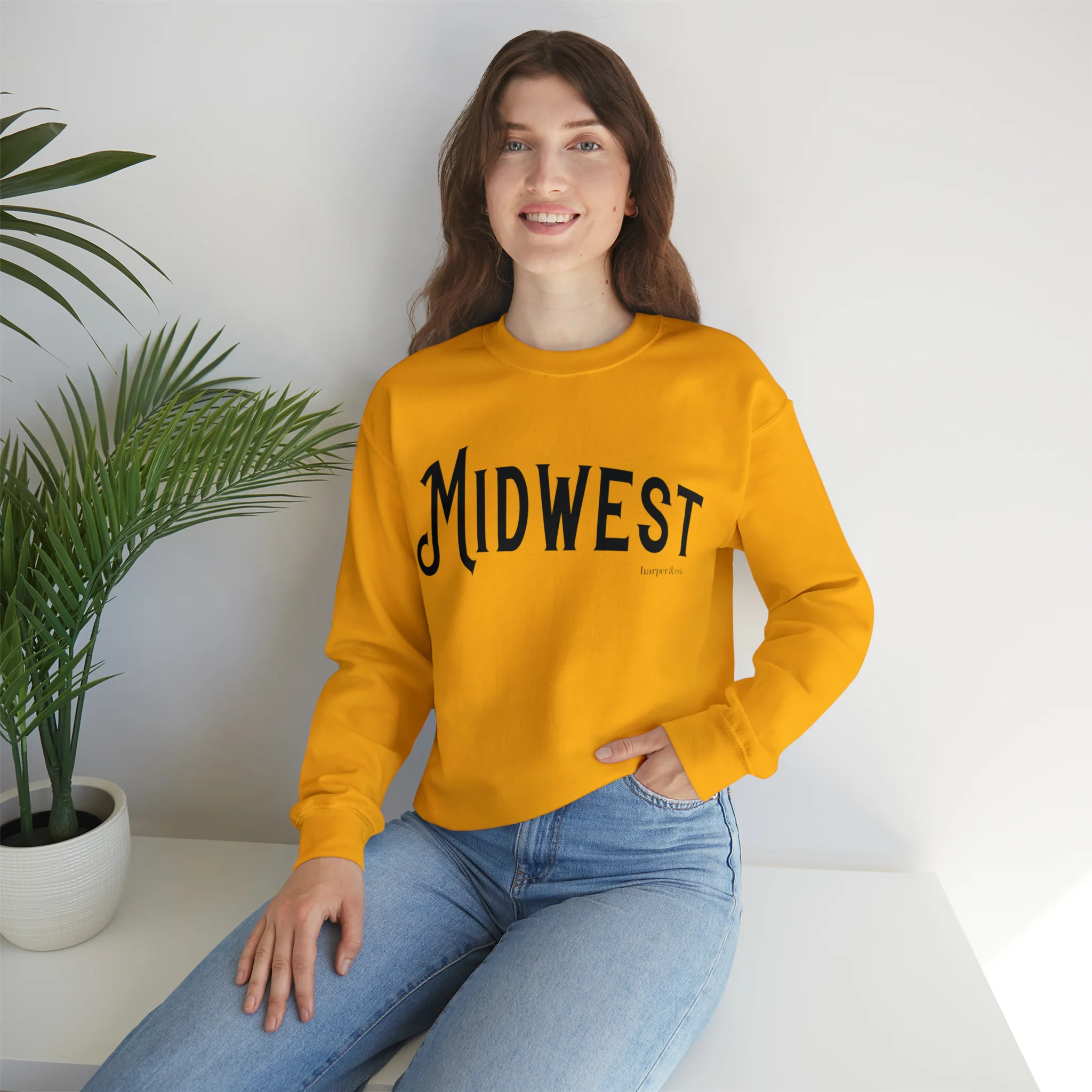 Midwest Unisex Heavy Blend? Crewneck Sweatshirt