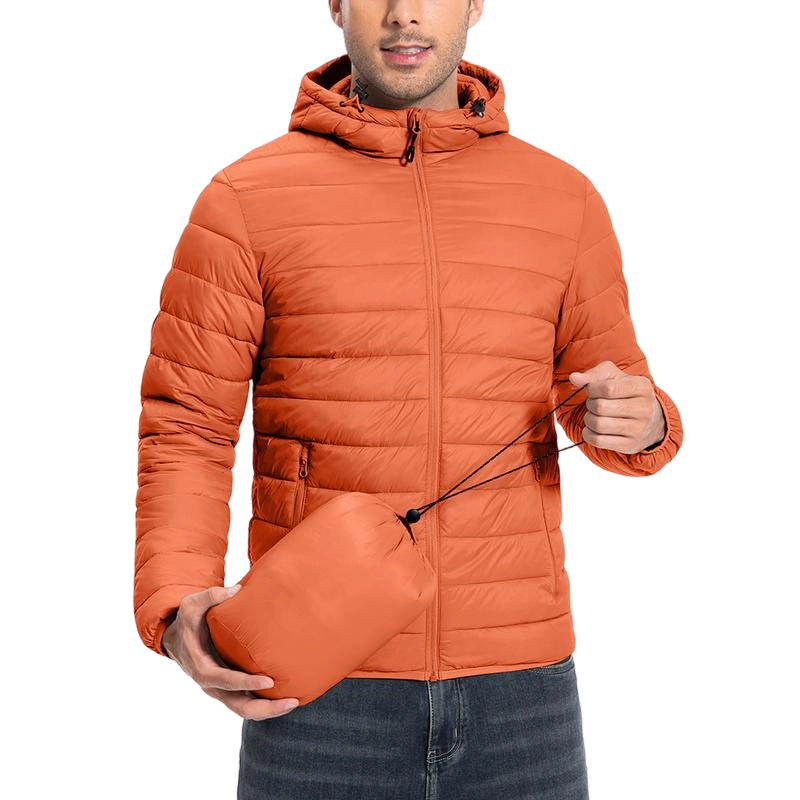 Men's Lightweight Packable Insulated Puffer Jacket