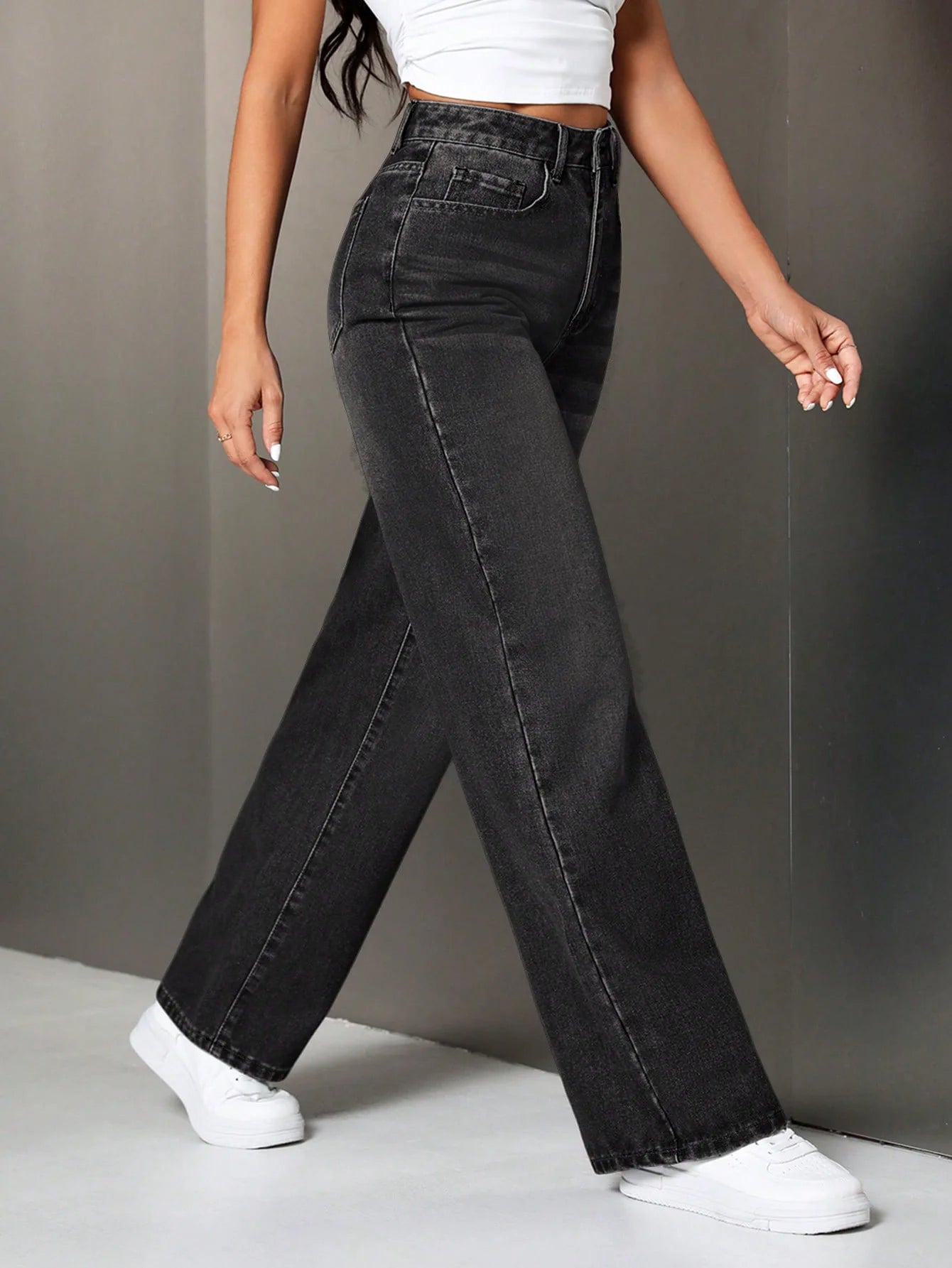 After Dark Straight Fit Jeans