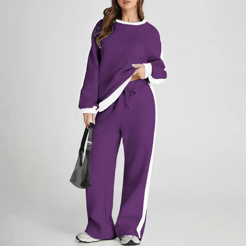 🔥6 PACKS $24🔥Women's 2 Piece Outfit Fleece Sweatsuit