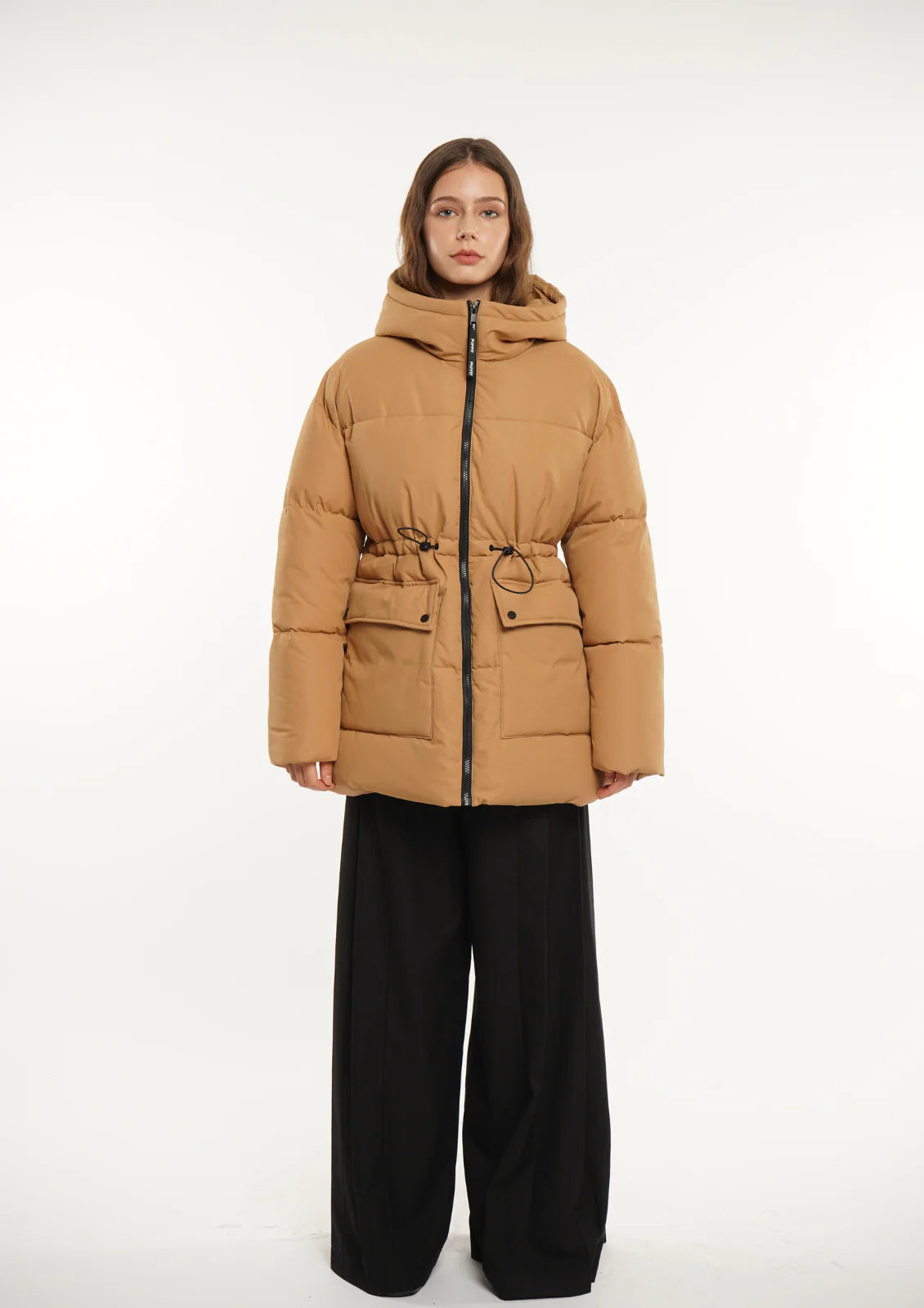 Hooded Puffer Jacket Splashproof