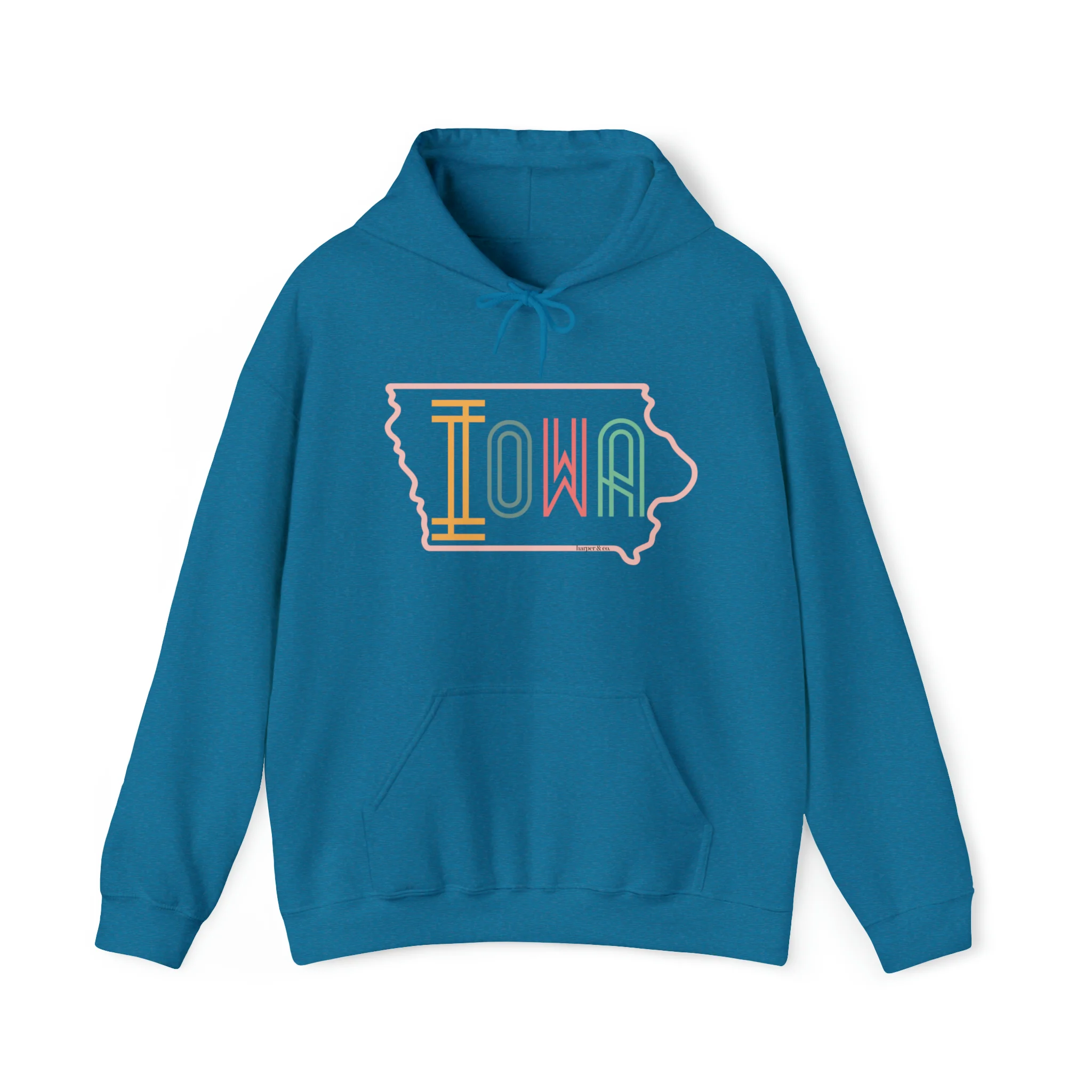 Iowa Light Unisex Heavy Blend? Hooded Sweatshirt