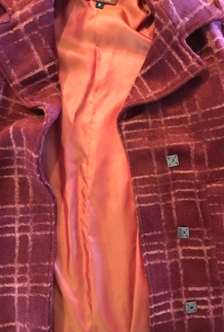 URBAN TRENCH FLOCKED ITALIAN FABRIC