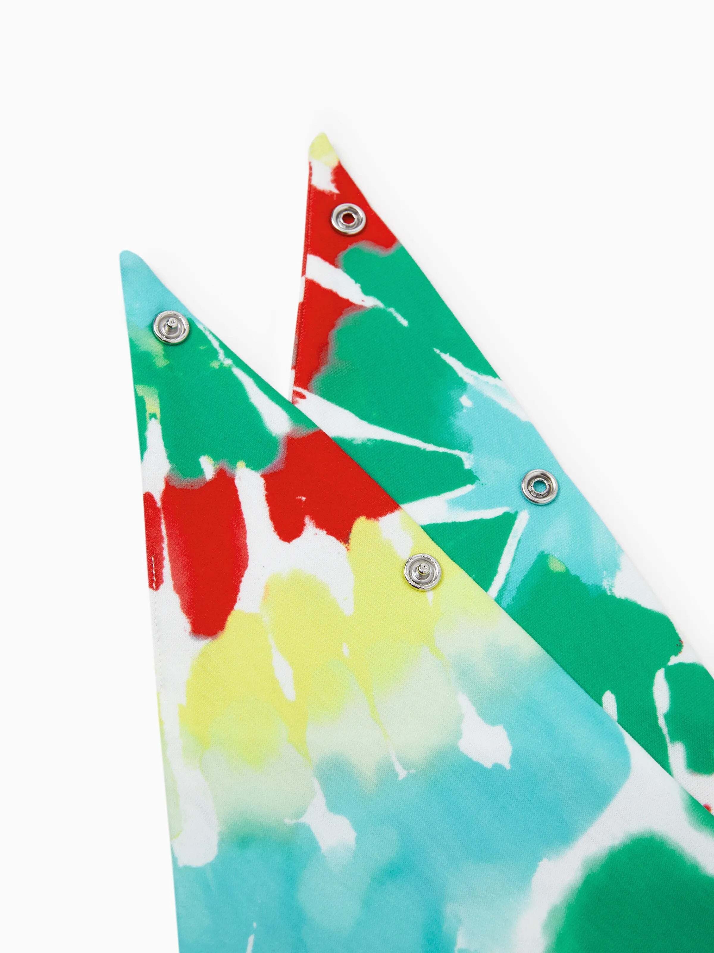 Christmas Matching Family Pajamas Set Colorful Christmas Tree Print PJS with Christmas Socks Multi-color