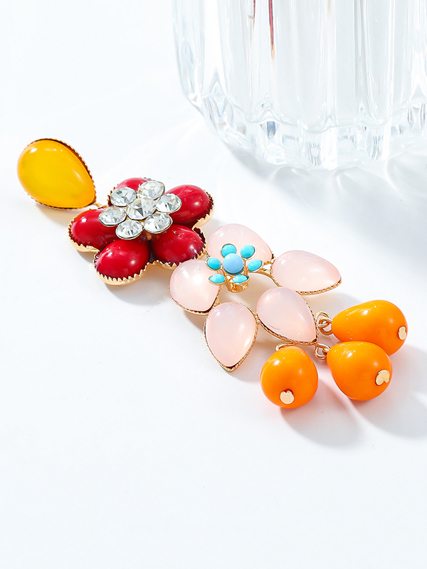 Geometric Drop Earrings