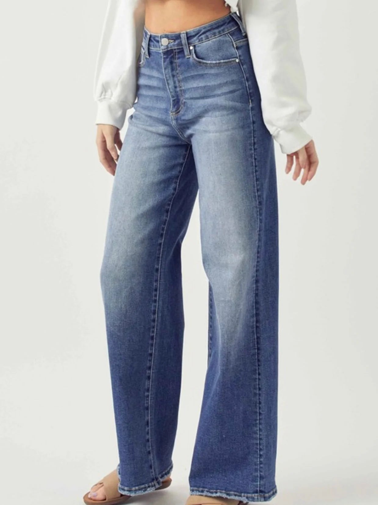 Coastal Breeze Wide Leg Jeans