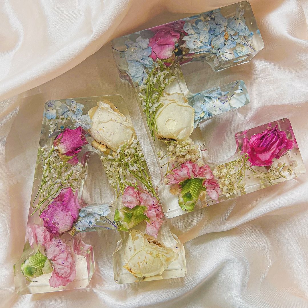 Handmade Floral Night Light From A to Z