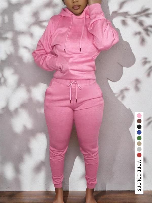 Women's 2-Piece Hoodie & Jogger Pants Set