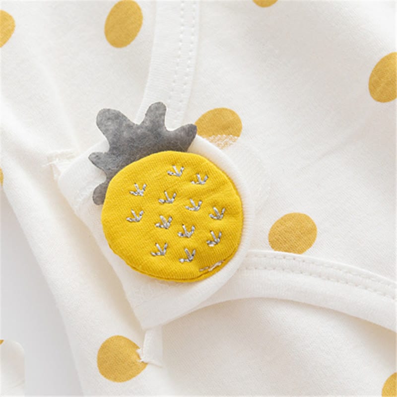 Baby Dots Kimono Romper