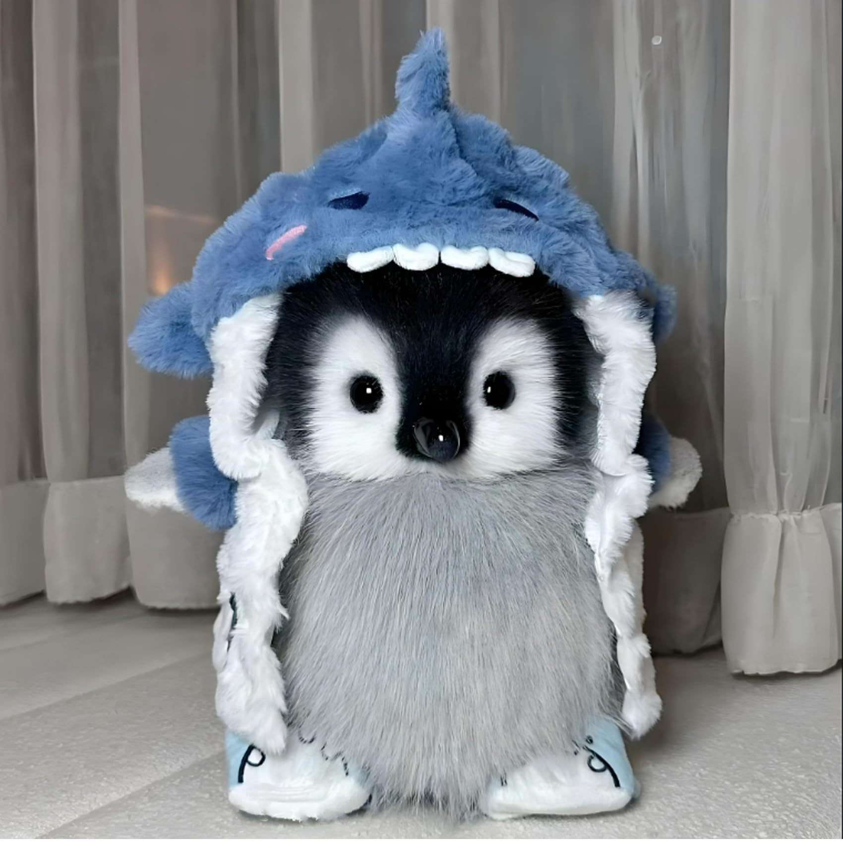 Realistic Plush Penguin