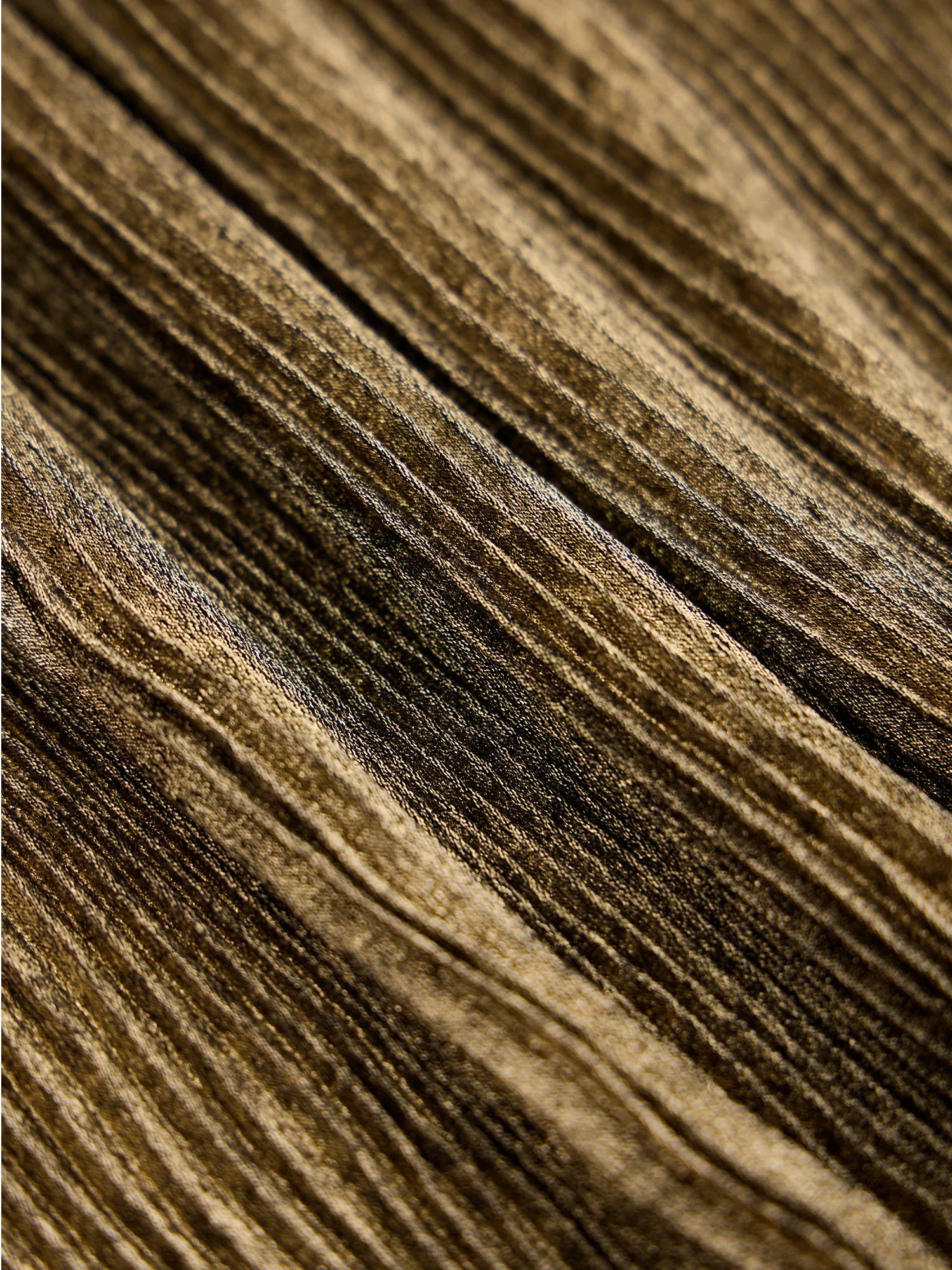 Satin Pleated Slip Dress