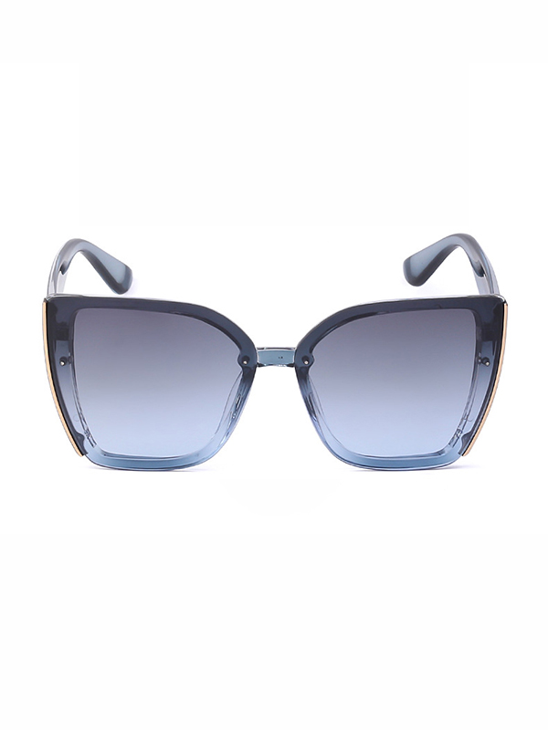 Geometric Sun-Protection Sunglasses Accessories