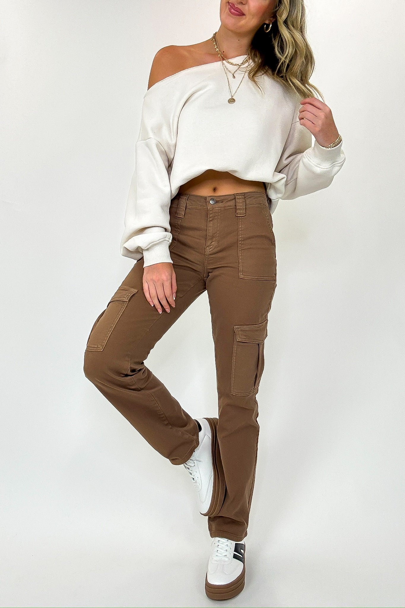 Neutral Ground Straight Cargo Pants