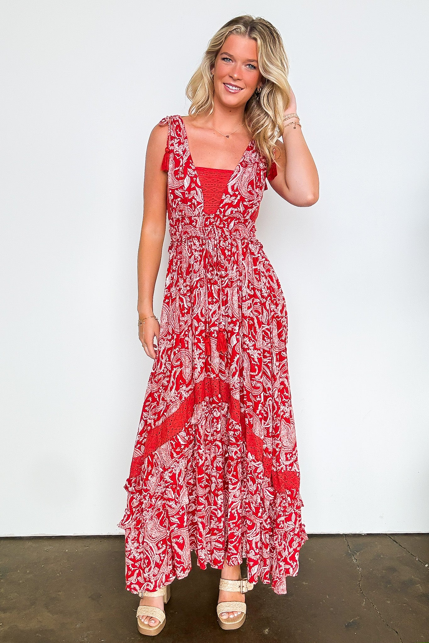 Considered Charisma Floral Maxi Dress