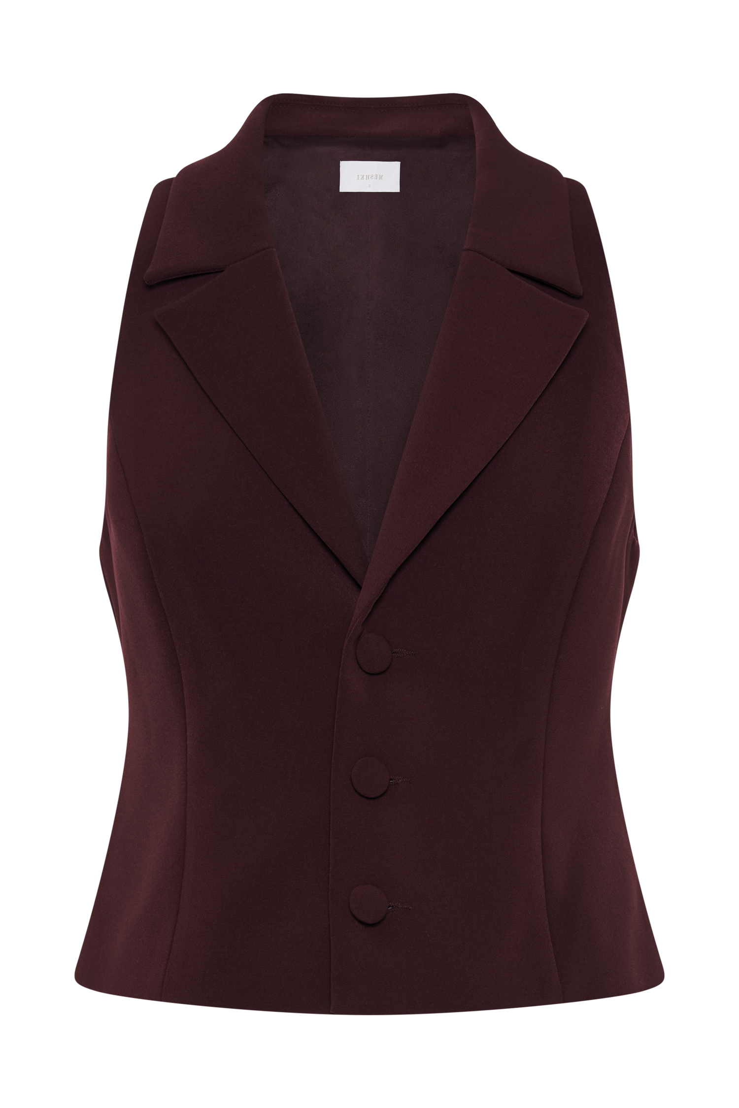 Plum Suiting Vest