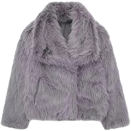 🔥🔥Last Day 95% OFF🎨 - 🐑Women's Faux Fur Collared Jacket