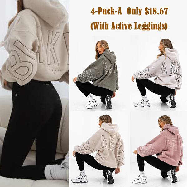 Women's Oversized Hoodie Active Leggings Set(Please leave your pants size when placing your order.)