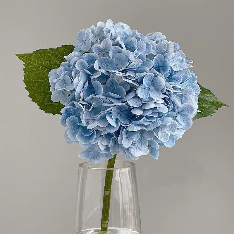 3-Pack Lifelike Hydrangea Silk Flowers  UV-Resistant for Indoor/Outdoor Decor