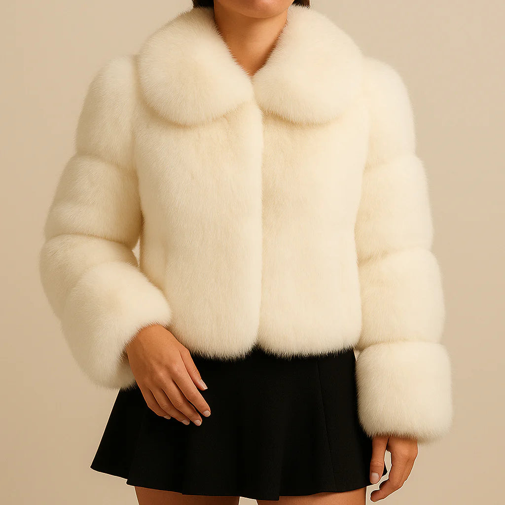 Enchanted Plush Collar Jacket