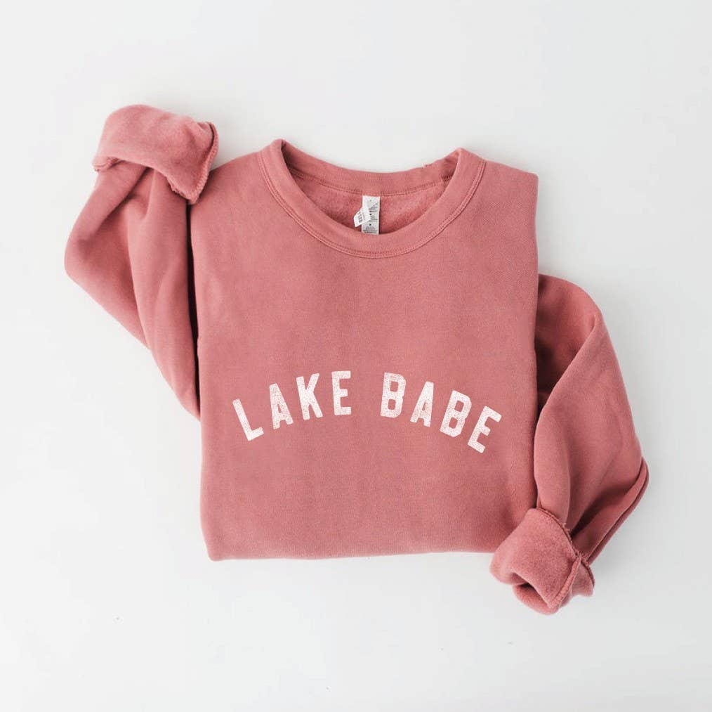 LAKE BABE Graphic?Sweatshirt
