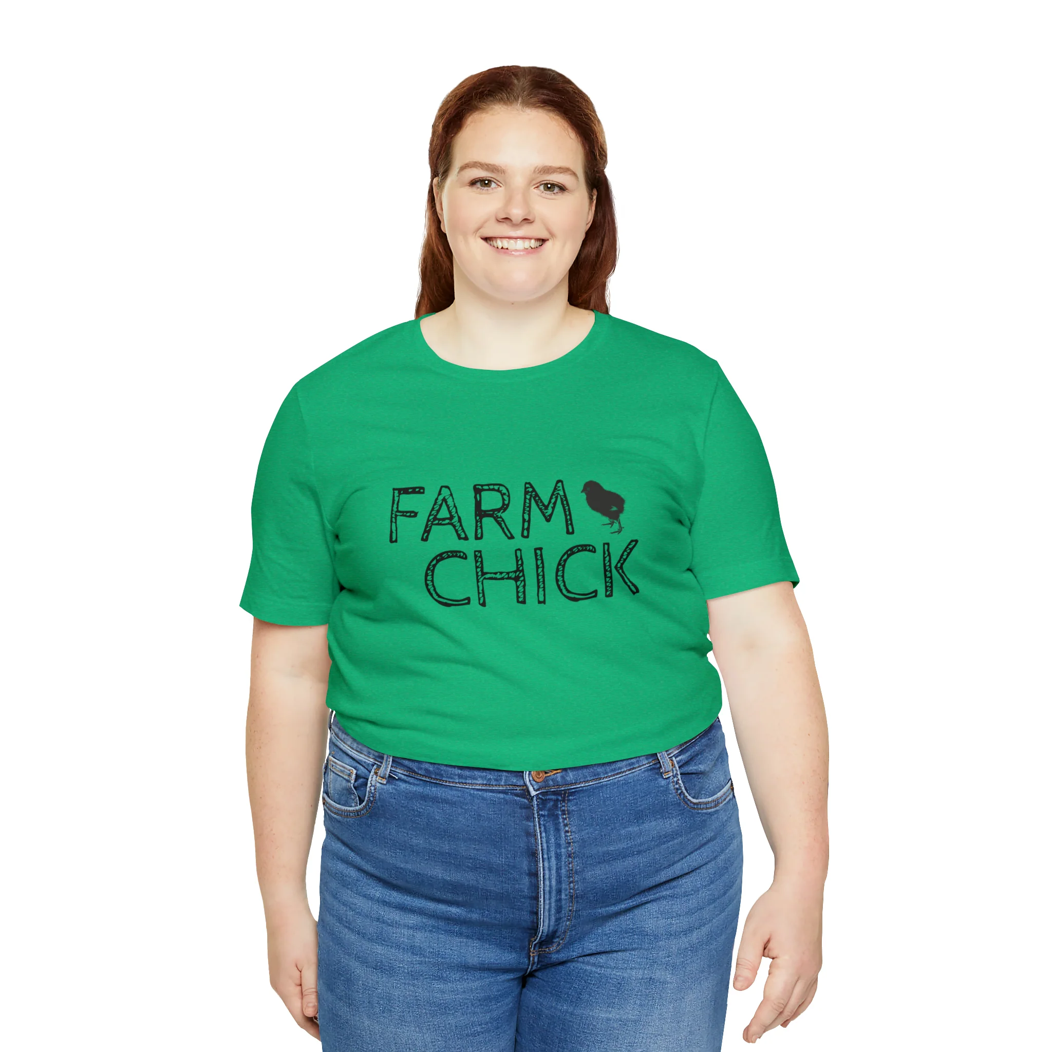 Farm Chick 2 Unisex Jersey Short Sleeve Tee