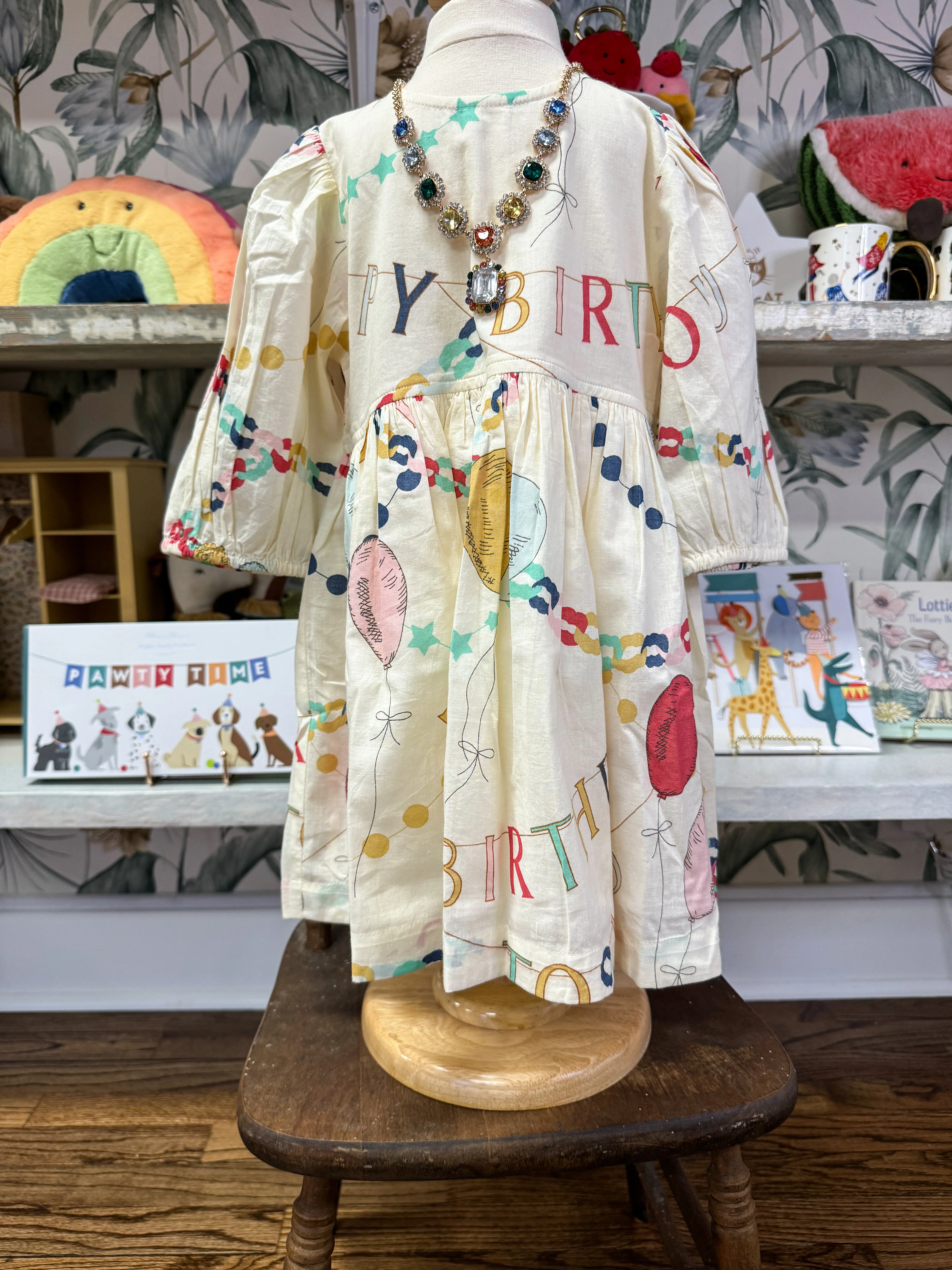 Brooke Dress Birthday Garland