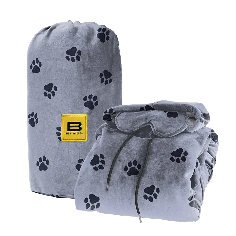 Wearable blanket Oversized with sherpa lining One size fits most.