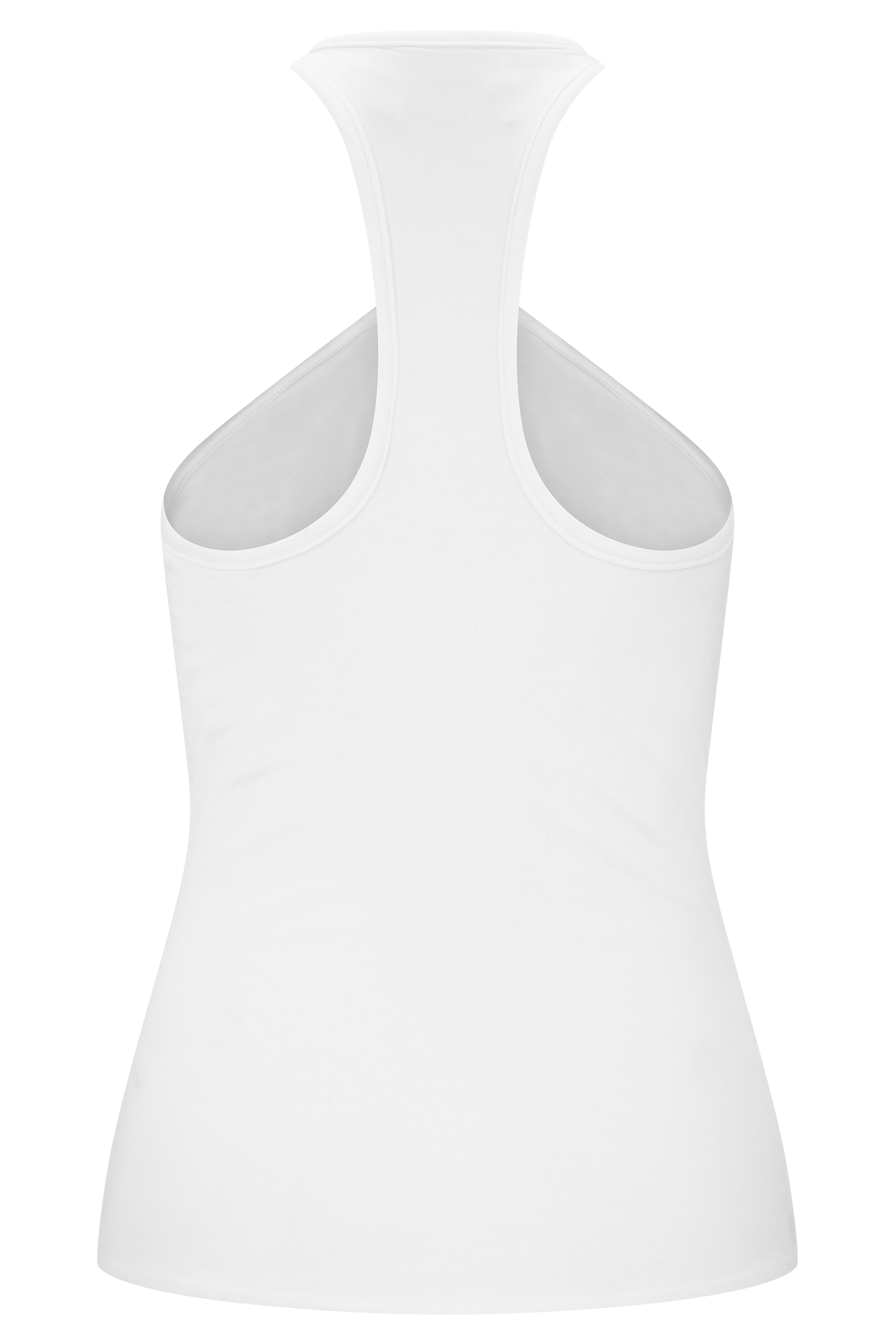 Ivory Modal Tank Top With Hardware