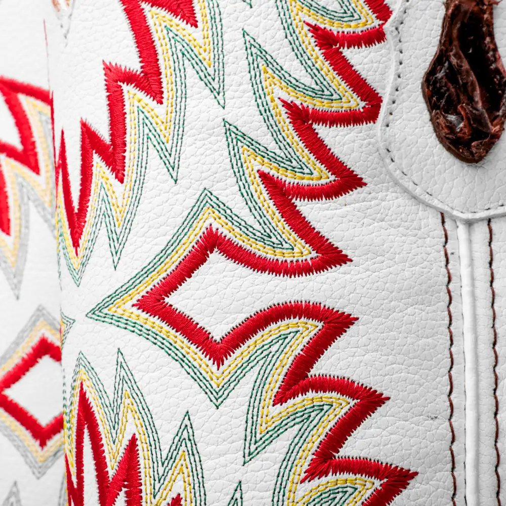 Rustic Brown GENUINE Pirarucu Boots - Square Toe