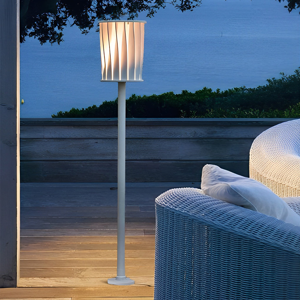 Waterproof Creative Stainless Steel LED Modern Outdoor Floor Lamp Lawn Lights