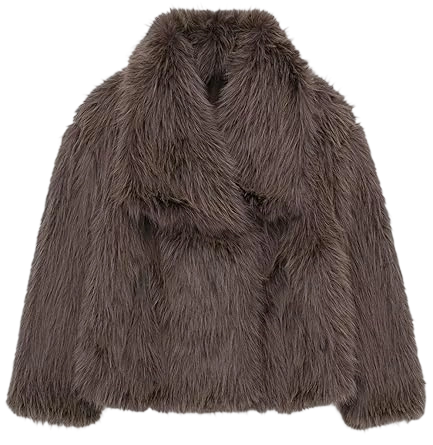 🔥🔥Last Day 95% OFF🎨 - 🐑Women's Faux Fur Collared Jacket