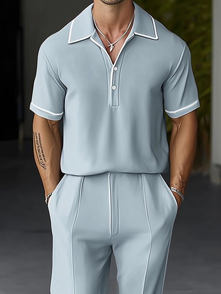 Modern Essential Polo Shirt Set