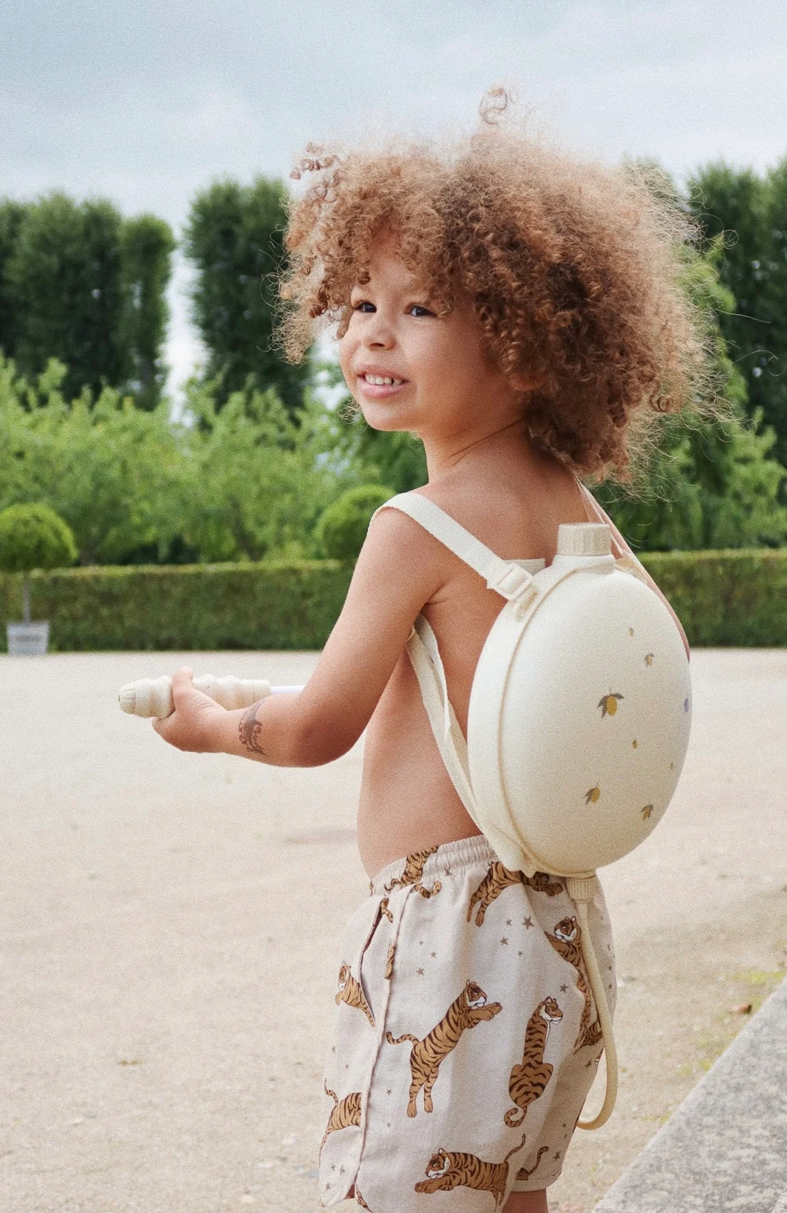 asnou swim shorts - tiger