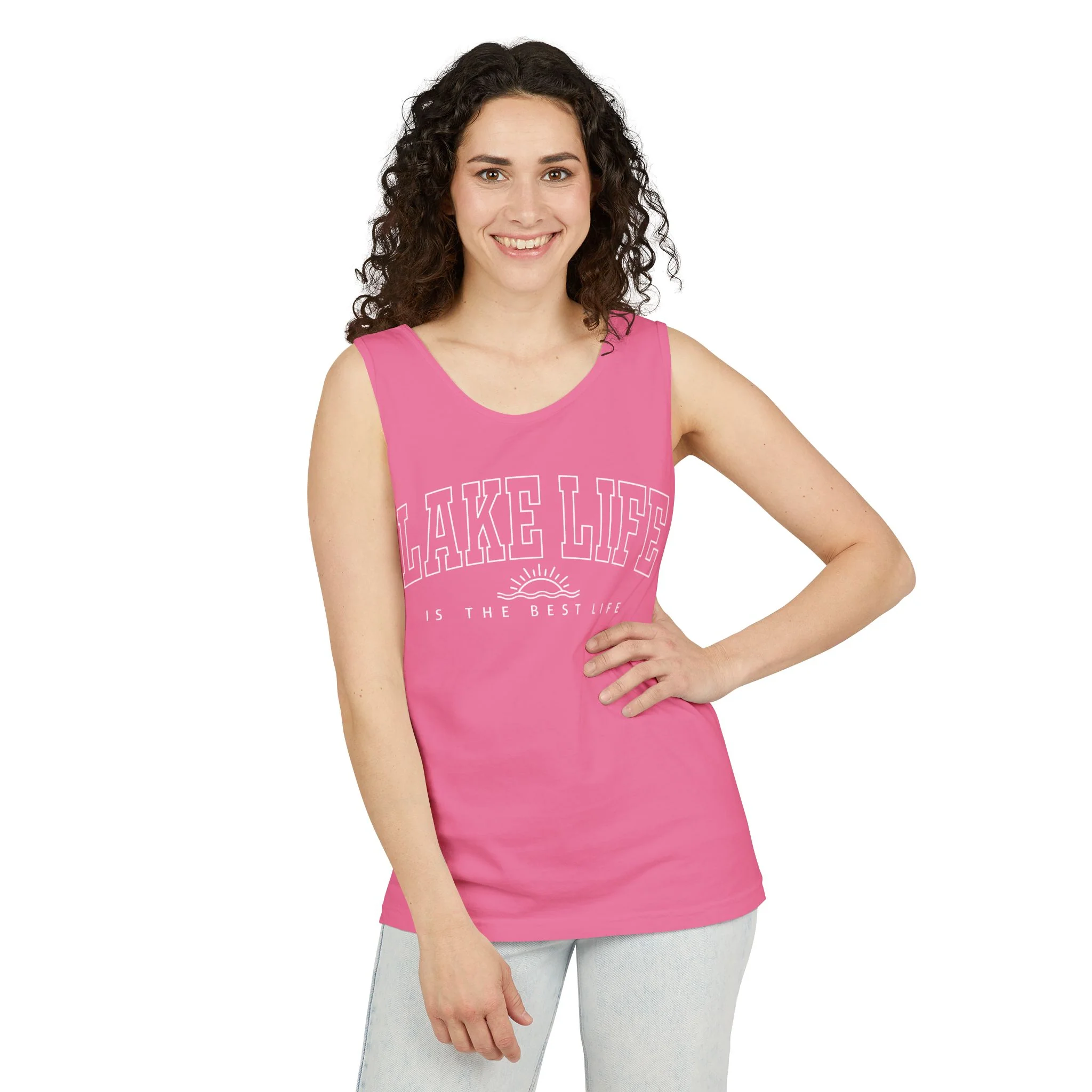 Lake Life Garment-Dyed Tank Top