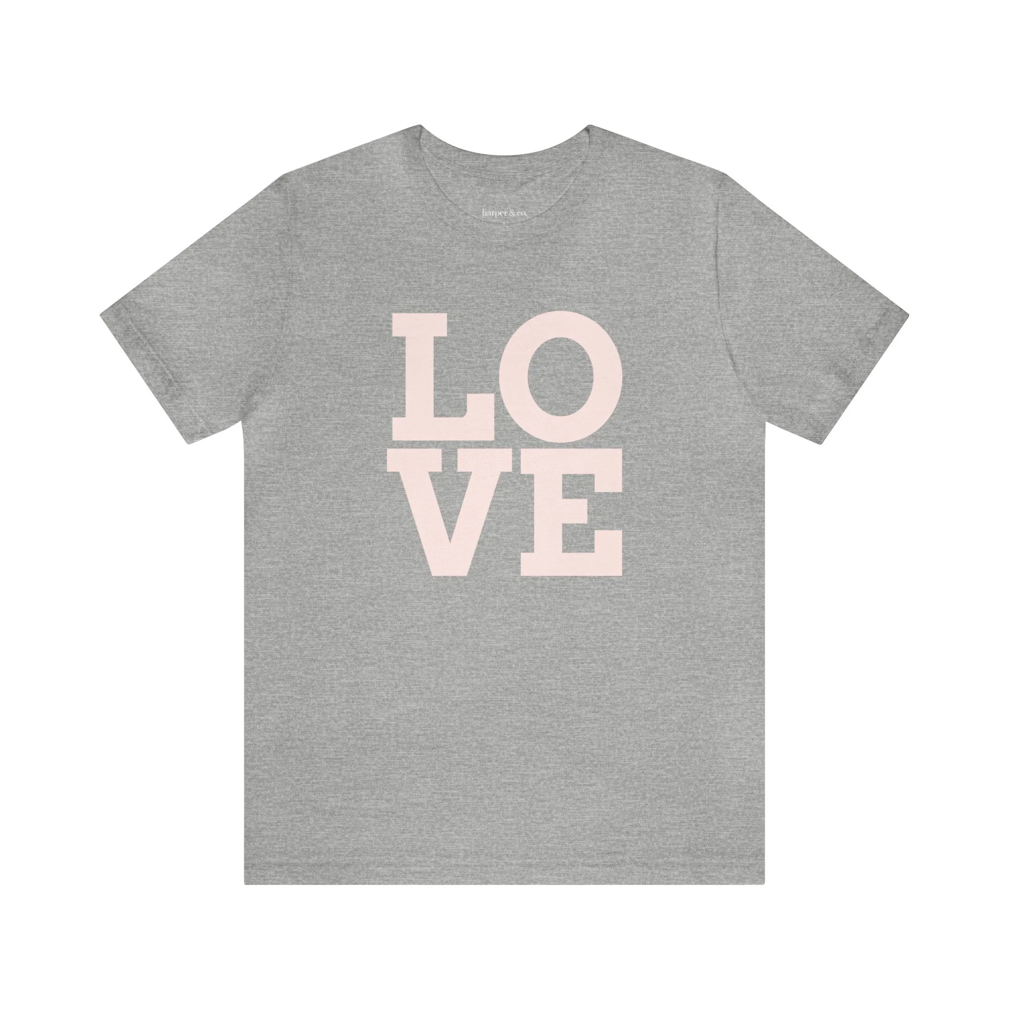 Love Unisex Jersey Short Sleeve Tee