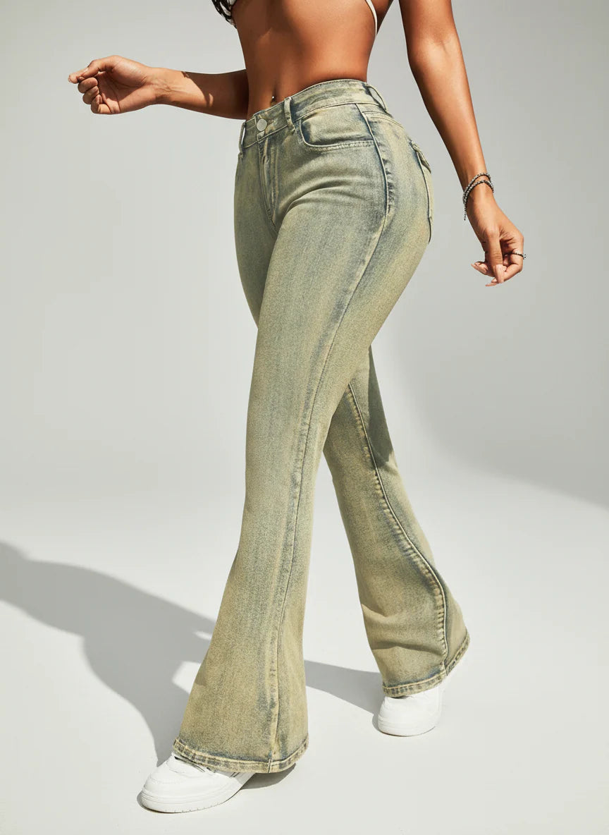 Desert Bloom Bootcut Jeans