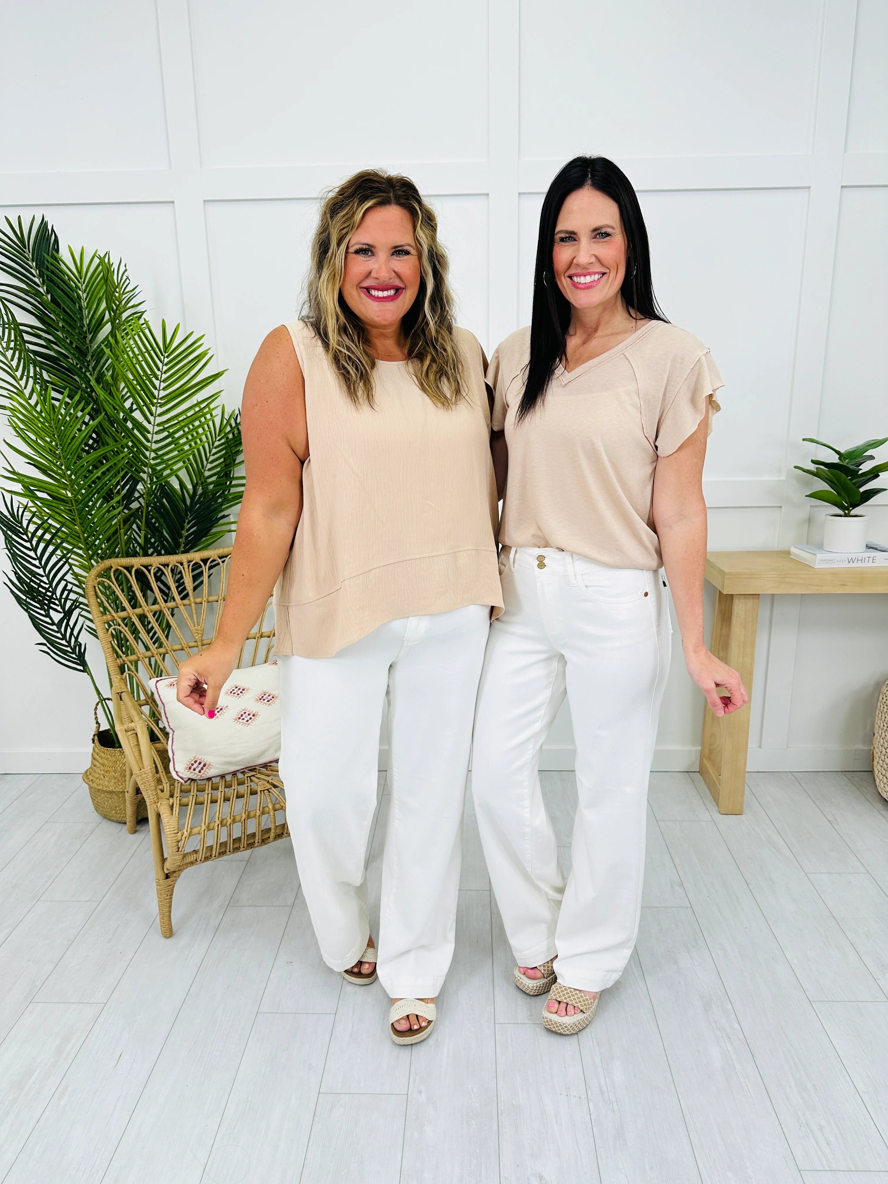 Judy Blue Anything But Ordinary Wide Leg Jeans