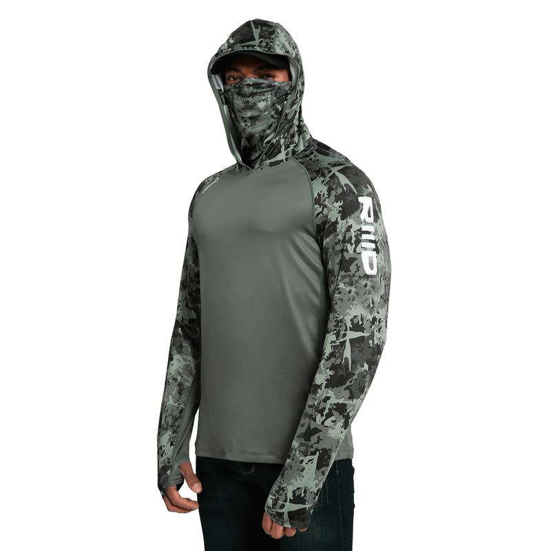 Men’s UPF 100 Sun Protection Hoodie with UV Detection