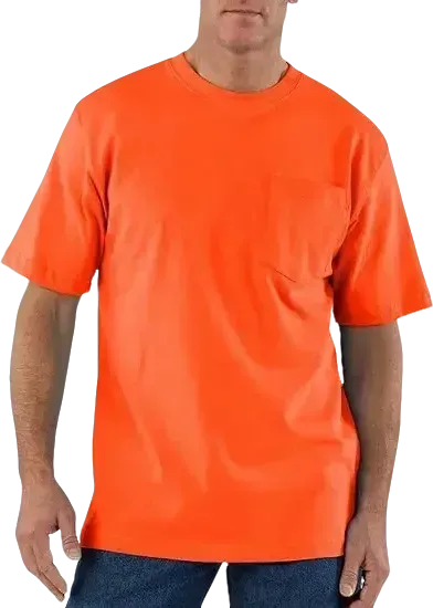 🔥Last Day 89% OFF🔥 CHT Men's K87&K126 Workwear Loose Fit Heavyweight Short-Sleeve Pocket T-Shirt (Also Available in Regular & Tall)