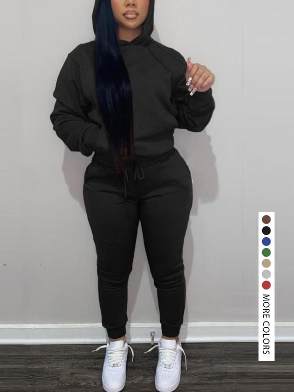 Women's Hoodie and Jogger Pants Set (2 PCS)