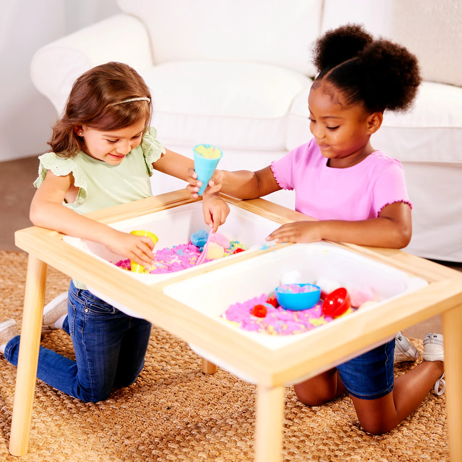 Deluxe Sensory Activity Table with Ice-Cream Shop