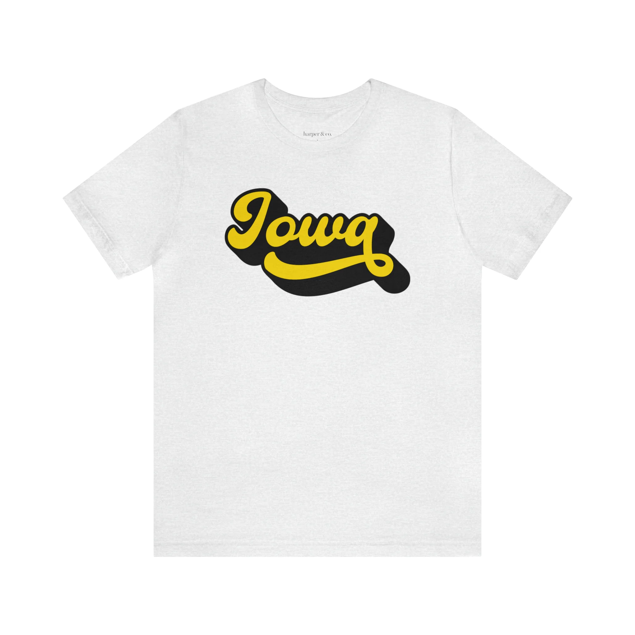 Iowa Retro Unisex Jersey Short Sleeve Tee