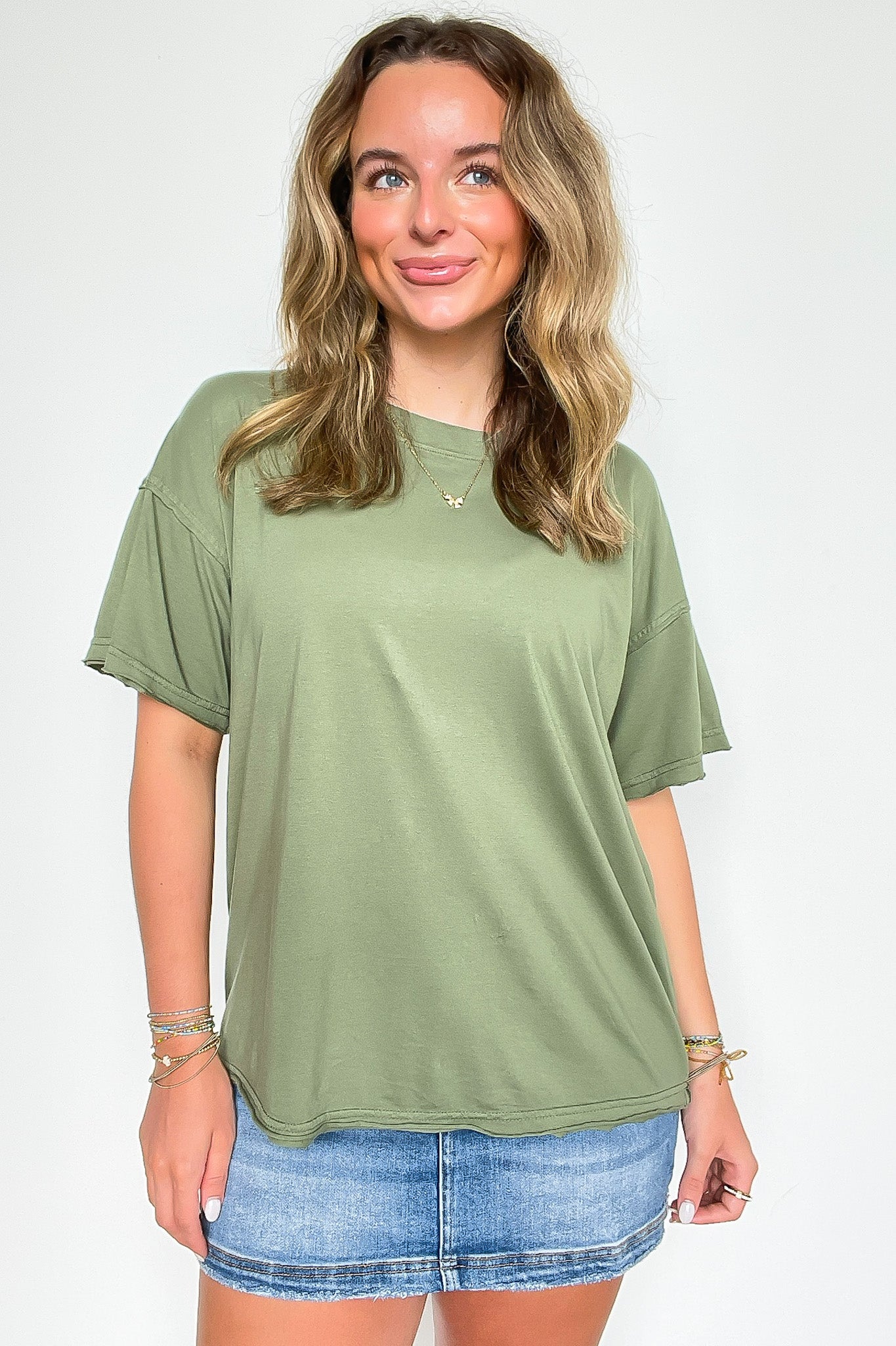 Washed Relaxed Fit Top