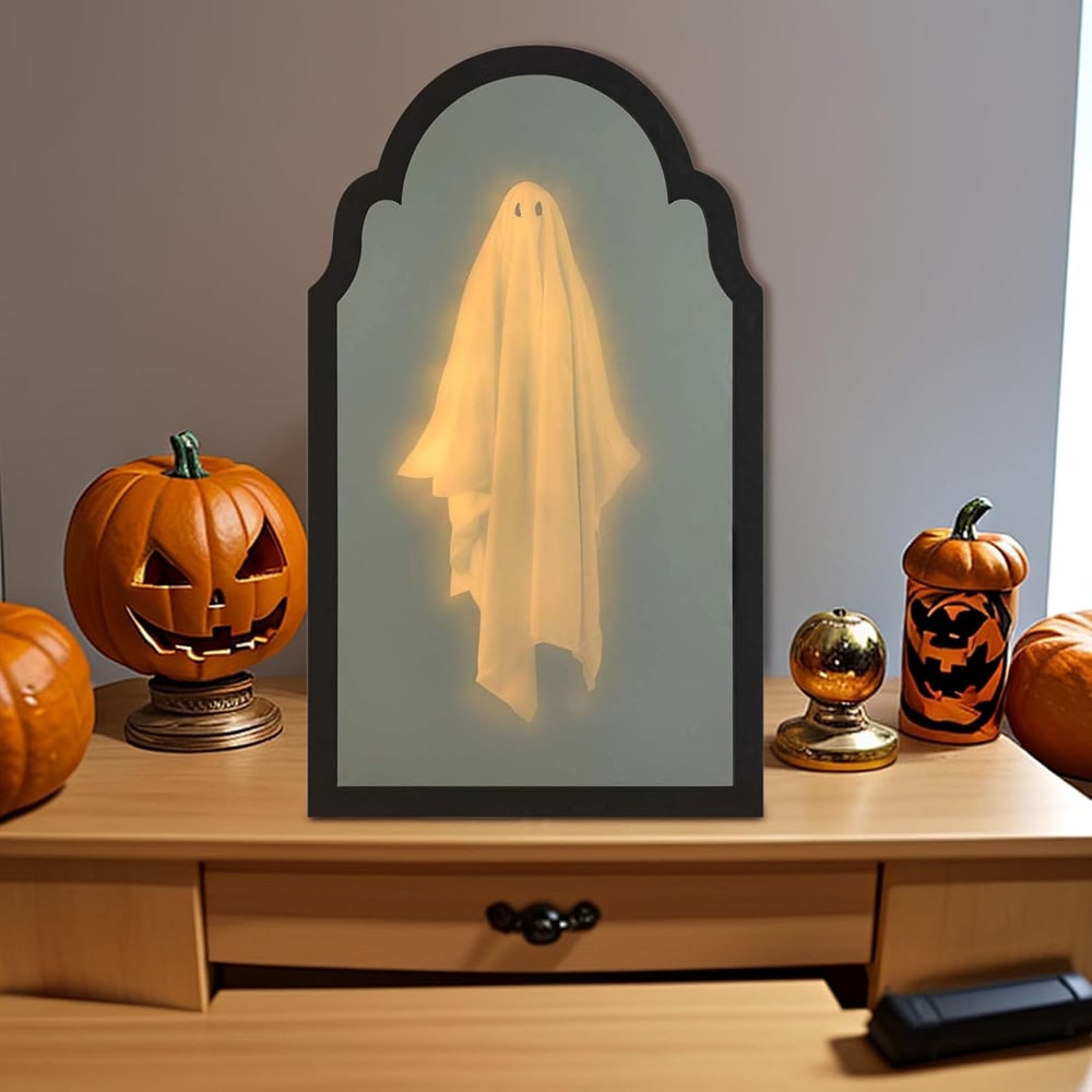 2025 Halloween Hologram Ghost Mirror