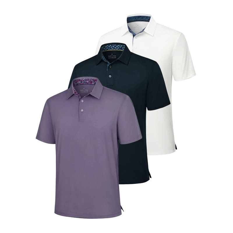 Men’s Classic Cotton Short-Sleeve Polo Shirt