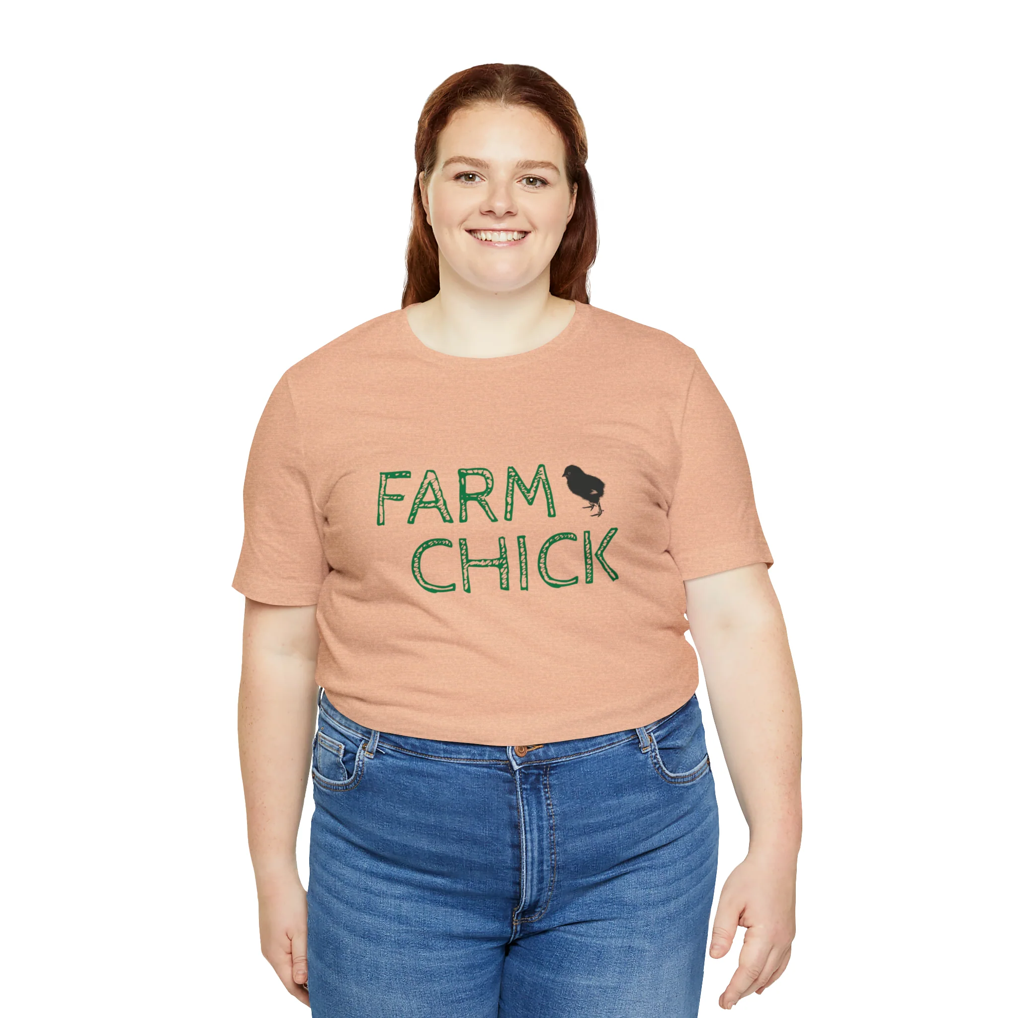 Farm Chick 2 Unisex Jersey Short Sleeve Tee