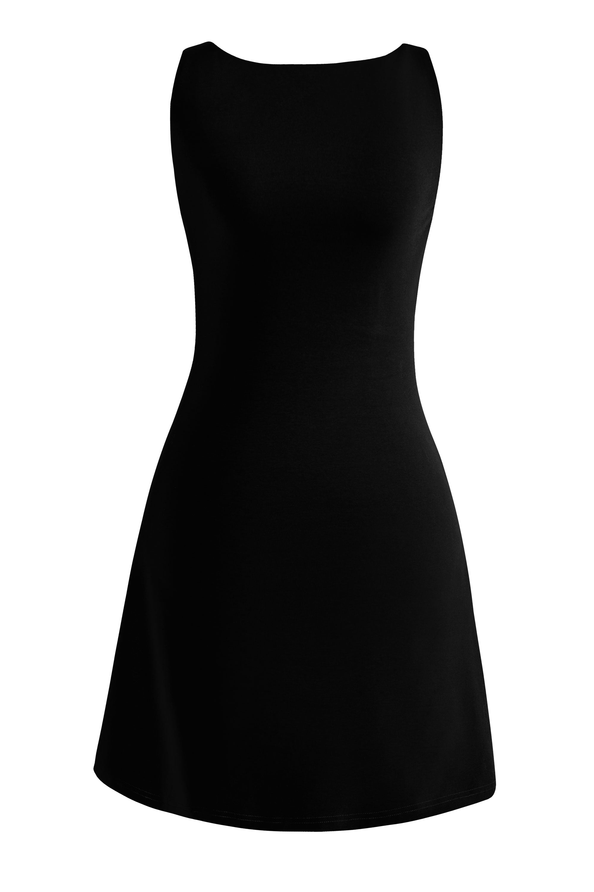 Graceful Mini Cotton Dress