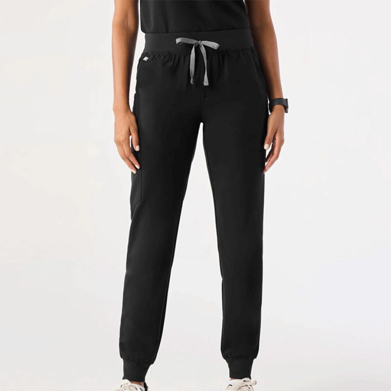 Stretch Scrub Top & Jogger Scrub Pants Set